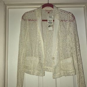Brand New  Philosophy Lace Blazer